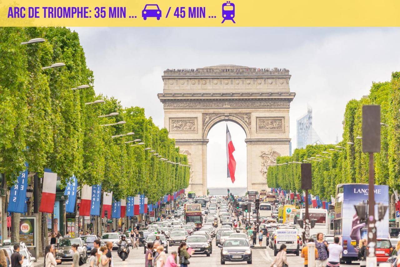 Qhome 1 - Studio Entre Paris Et Disney Villiers-sur-Marne Ngoại thất bức ảnh